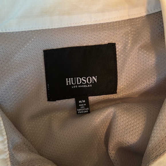 Canvas Material Pullover with orange and tan design accents - Picture 3 of 3